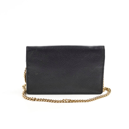 Gucci Wallet On Chain Black