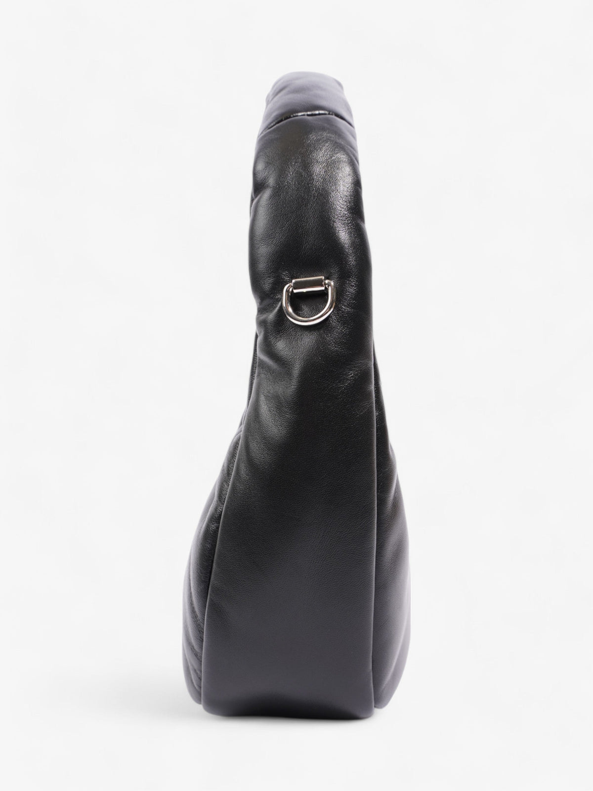 Prada Soft Padded Shoulder Bag Black Nappa Leather