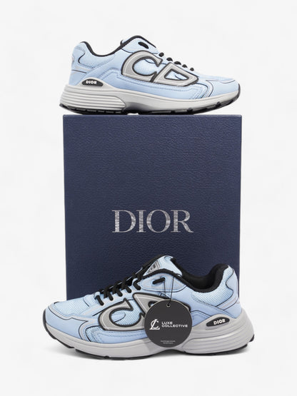 Christian Dior B30 Blue / Black / Grey Leather EU 39 UK 5