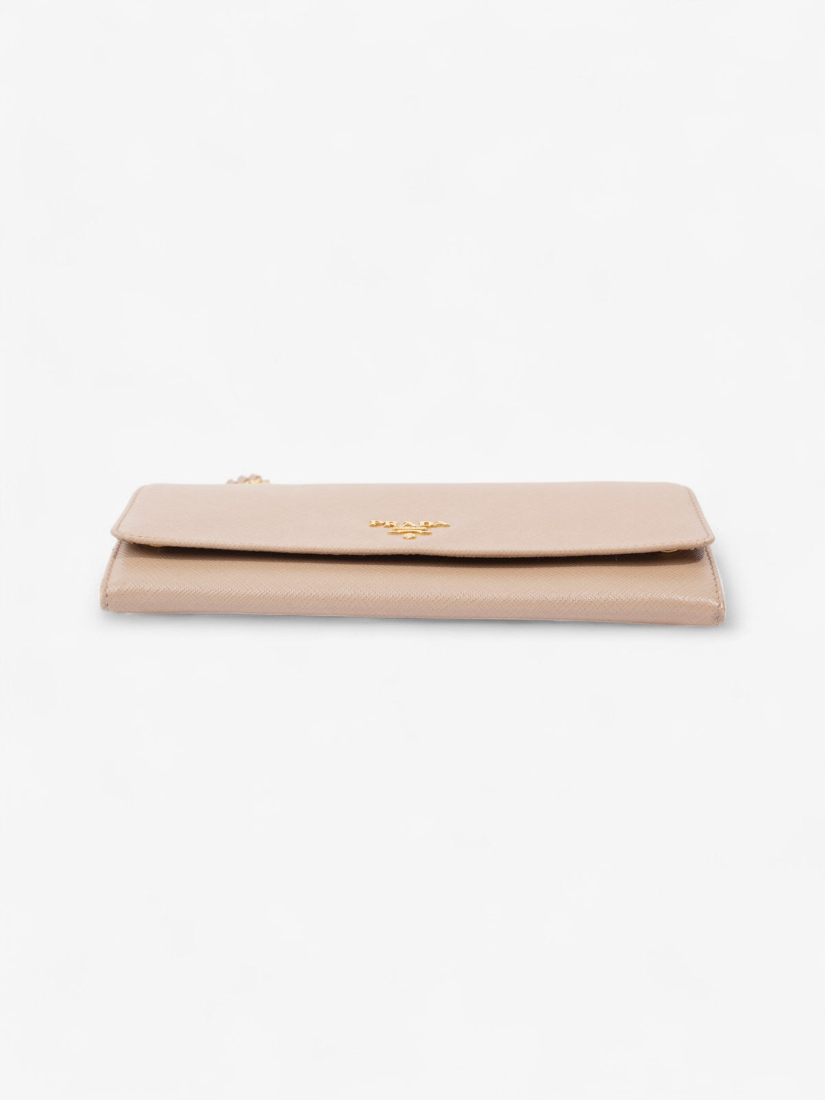 Prada Cameo Wallet on Chain Rose Beige  Saffiano Leather