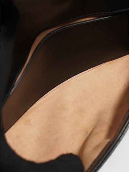 Gucci GG Marmont Black Matelasse Leather Mini