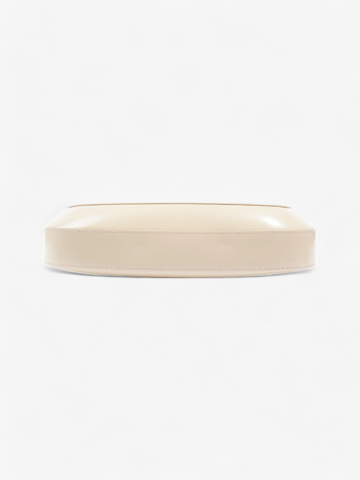 Prada Cleo Beige Patent Leather