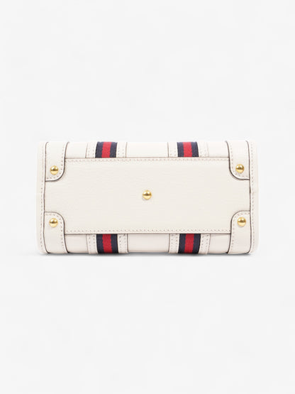 Gucci Bauletto White / Blue / Red Leather Mini