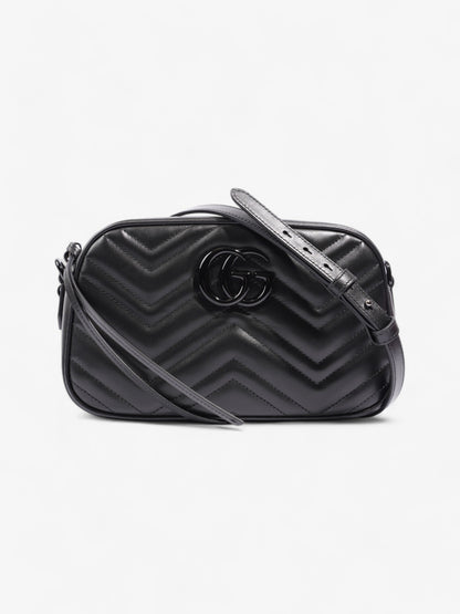 Gucci Marmont Black Matelasse Leather Small