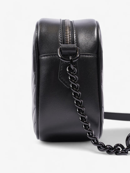 Gucci Marmont Black Matelasse Leather Small