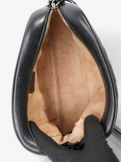Gucci GG Marmont Black Matelasse Leather Small