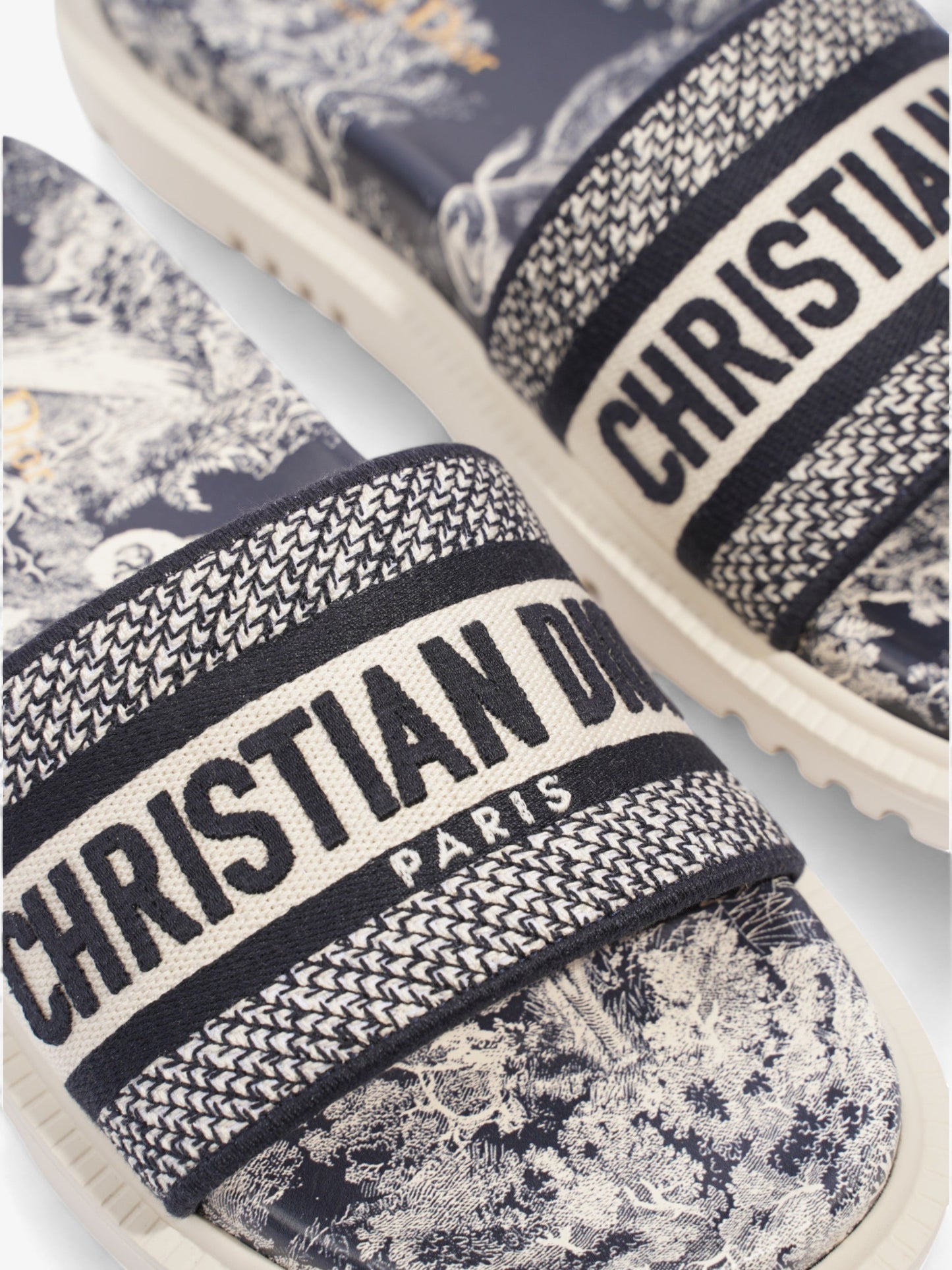 Christian Dior Dway White / Black Canvas EU 37.5 UK 4.5