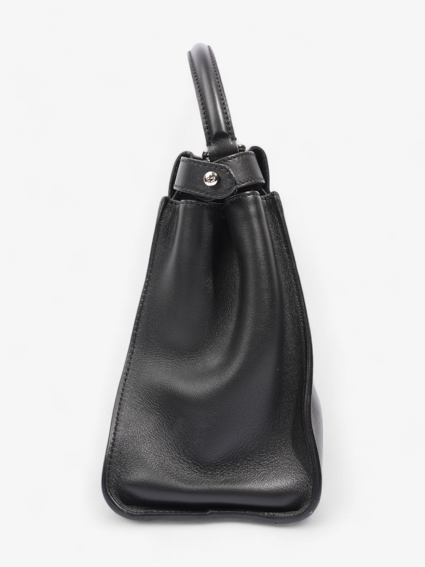 Fendi Peekaboo  Black Lambskin Leather Medium