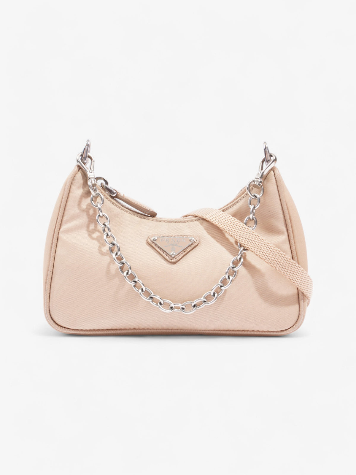 Prada Re-Edition Beige Nylon Mini