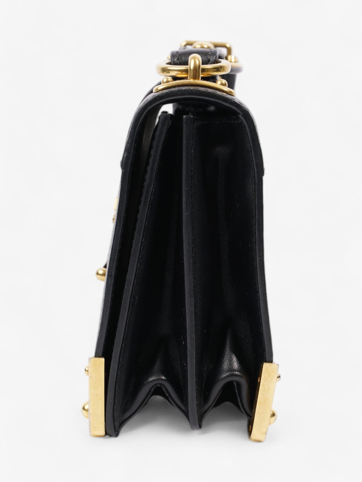 Prada Cahier Black Leather