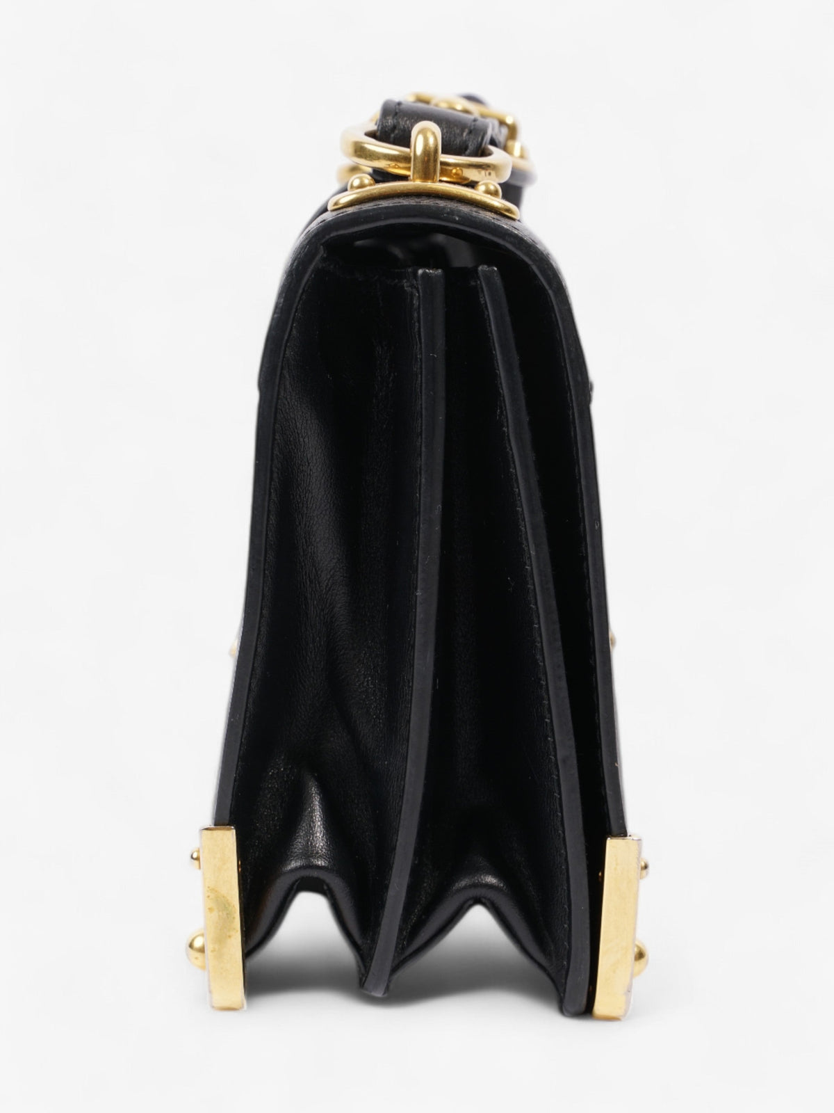 Prada Cahier Black Leather