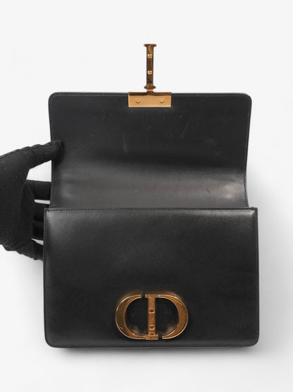 Christian Dior 30 Montaigne Black Leather