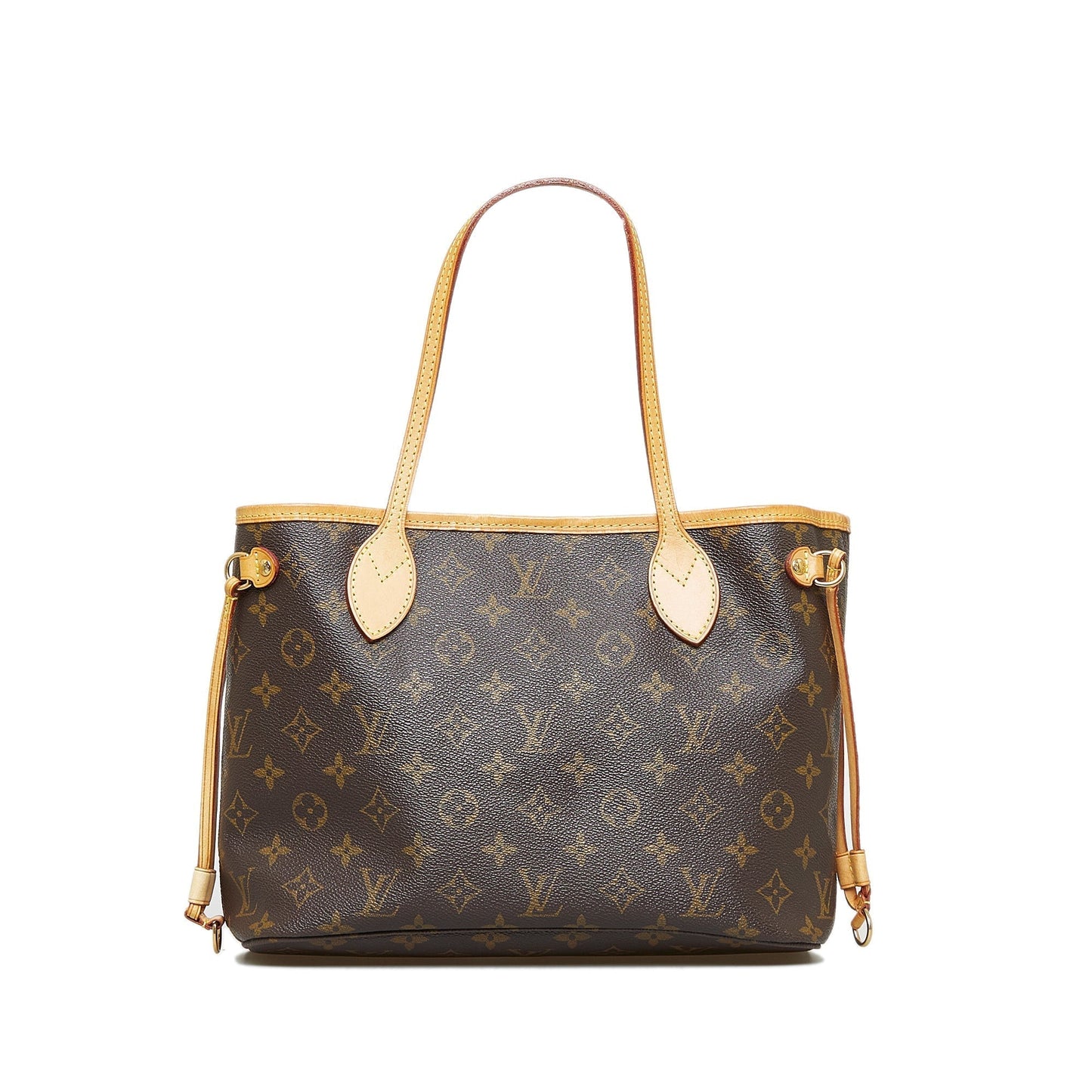 LOUIS VUITTON Monogram Neverfull PM Brown
