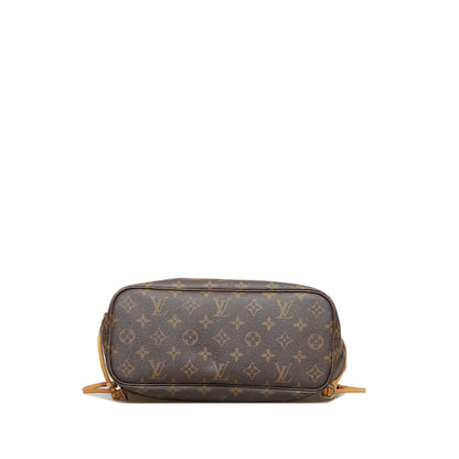 LOUIS VUITTON Monogram Neverfull PM Brown