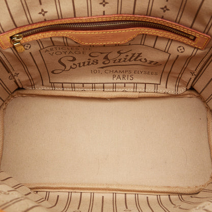 LOUIS VUITTON Monogram Neverfull PM Brown