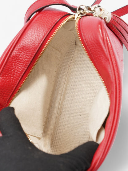 Gucci Soho Disco Bag Red Leather Small