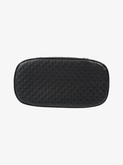 Gucci Guccisima Dome Black Leather Small