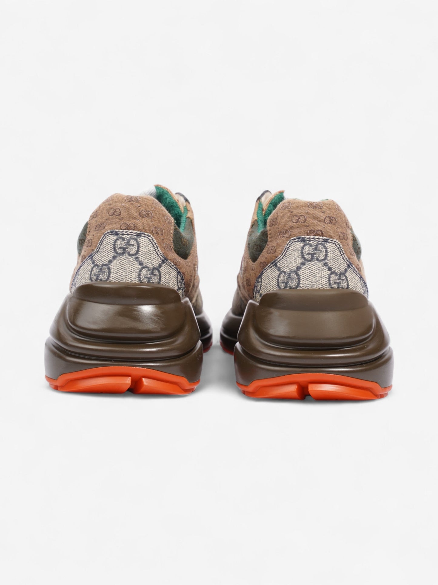 Gucci GG Rhyton Low Top GG Supreme / Brown / Multi Leather EU 37 UK 4