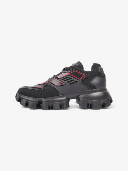 Prada Cloudbust Thunder  Black / Red Mesh EU 41 UK 7