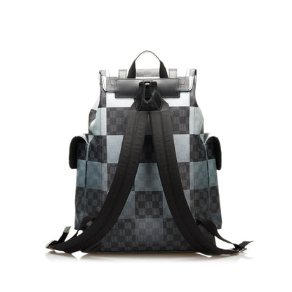 Louis Vuitton Christopher Backpack Giant Damier Graphite Canvas