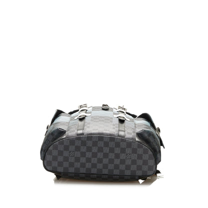 Louis Vuitton Christopher Backpack Giant Damier Graphite Canvas