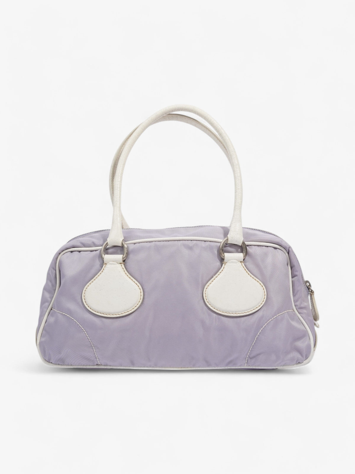 Prada Handbag Lilac / White Nylon