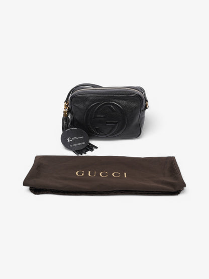 Gucci Soho Disco Bag Black Calfskin Leather Small