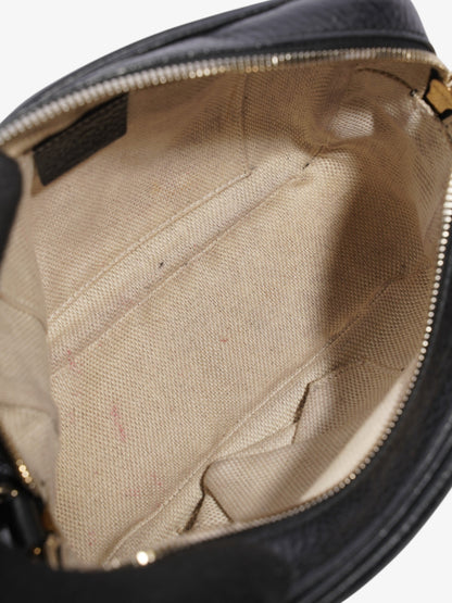 Gucci Soho Disco Bag Black Calfskin Leather Small