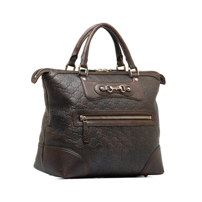 Brown Gucci Guccissima Catherine Tote Bag