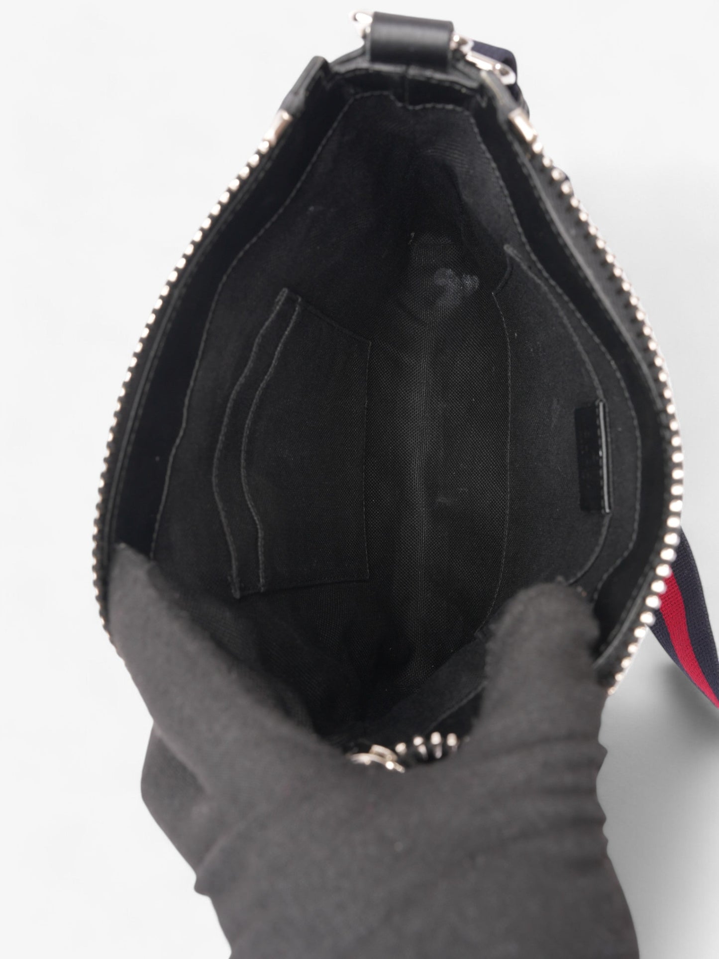 Gucci GG Messenger GG Supreme / Red / Blue Coated Canvas