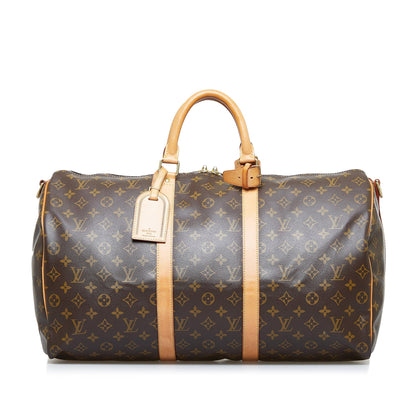 Louis Vuitton Keepall 50 Bandoulière Monogram Canvas