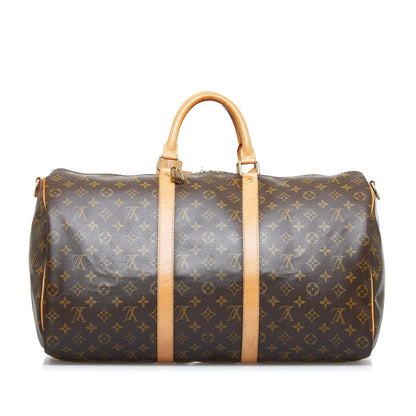 Louis Vuitton Keepall 50 Bandoulière Monogram Canvas