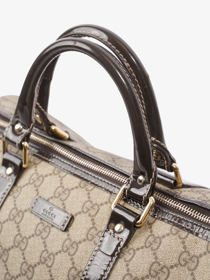 Gucci Boston Bag GG Supreme Coated Canvas