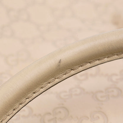 Beige Gucci Guccissima Sukey Tote Bag