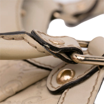 Beige Gucci Guccissima Sukey Tote Bag