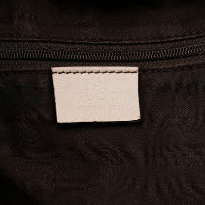 Beige Gucci Guccissima Sukey Tote Bag