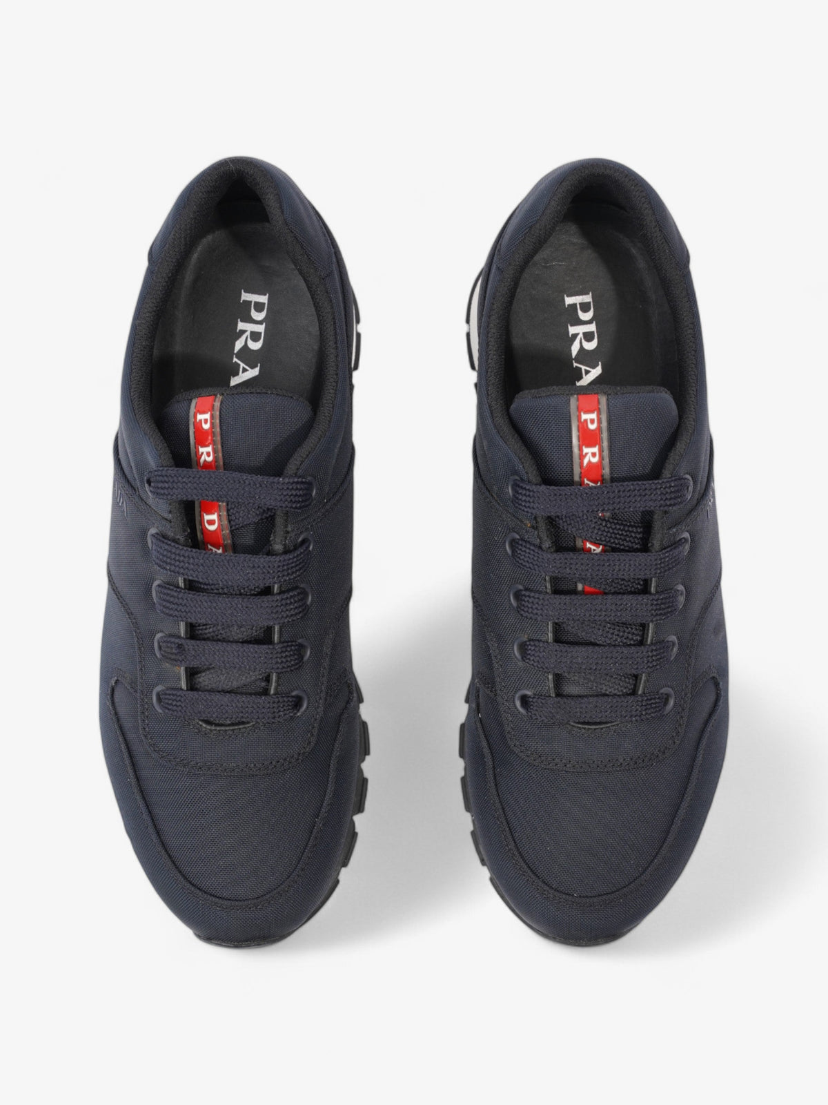 Prada Prada Tech Runners Navy / Red Mesh EU 39.5 UK 5.5