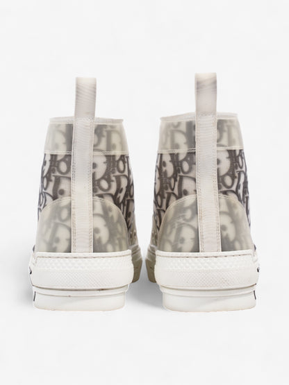 Christian Dior B23 High Top White / Black Mesh EU 40.5 UK 7.5