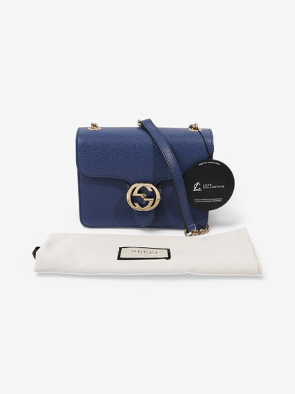 Gucci Dollar Interlocking G Caspian Calfskin Leather Small