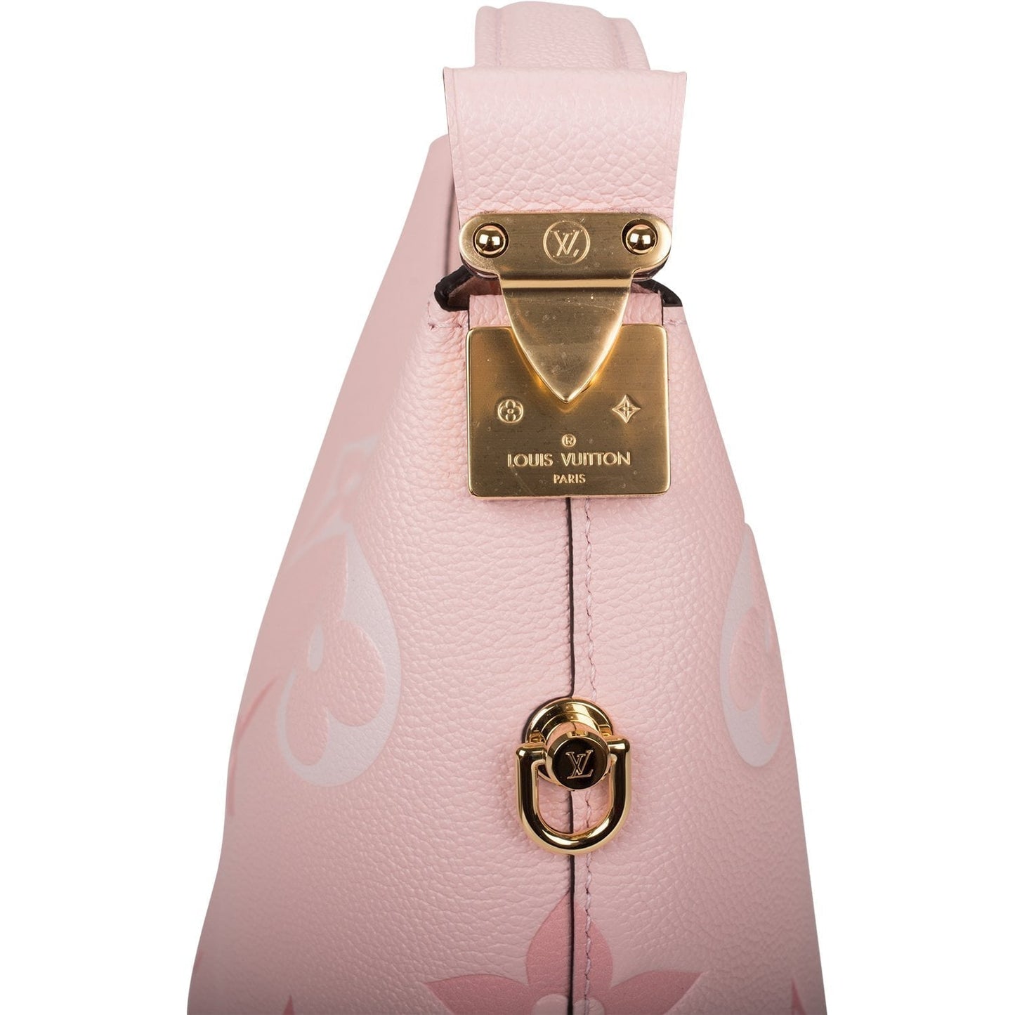 Louis Vuitton Rosebud By The Pool Empreinte Giant Monogram Marshmallow Hobo Bag