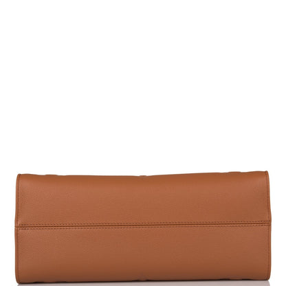 Louis Vuitton Caramel Wild At Heart Empreinte Giant Monogram OnTheGo MM