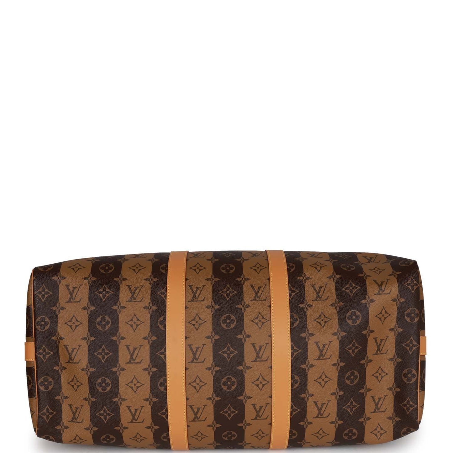 Louis Vuitton x Nigo Reverse Monogram Striped Keepall Bandouliere 50