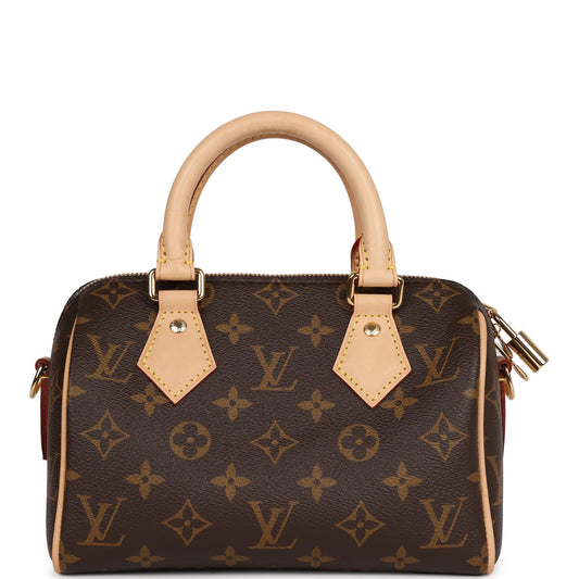 Louis Vuitton Monogram Speedy 20 Gold Hardware