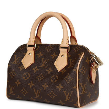 Louis Vuitton Monogram Speedy 20 Gold Hardware