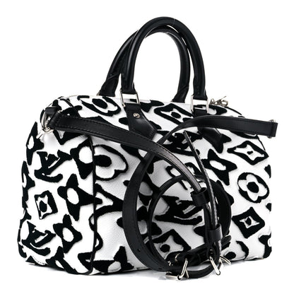 Louis Vuitton X UF Tufted Monogram Speedy Bandouliere 25