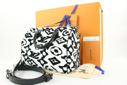 Louis Vuitton X UF Tufted Monogram Speedy Bandouliere 25