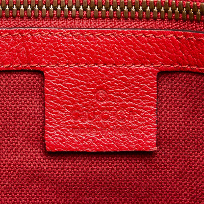 Gucci Sylvie Baiadera Tote Bag Striped Canvas