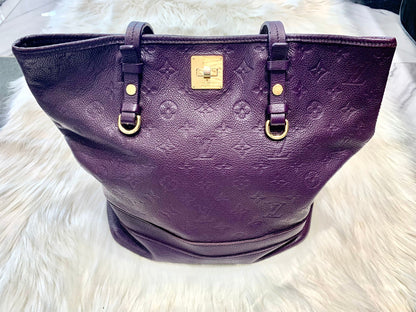 LOUIS VUITTON CITADINE AUBE MONOGRAM EMPREINTE BAG