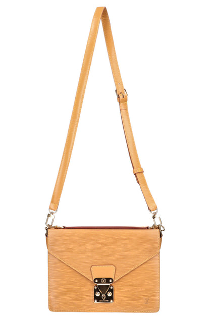LOUIS VUITTON Biface Bag Epi Sable