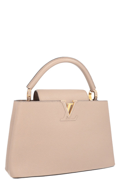 LOUIS VUITTON Capucines MM Bag Galet